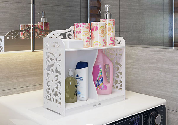 kệ hoa văn đựng đồ nhà tắm 01